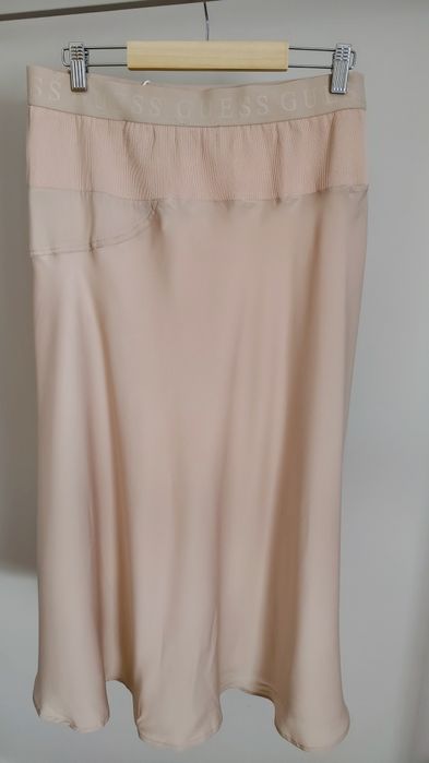 Spódnica satynowa Guess r. XL