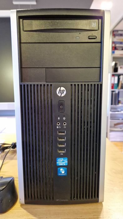 Zestaw komputerowy komputer stacjonarny HP