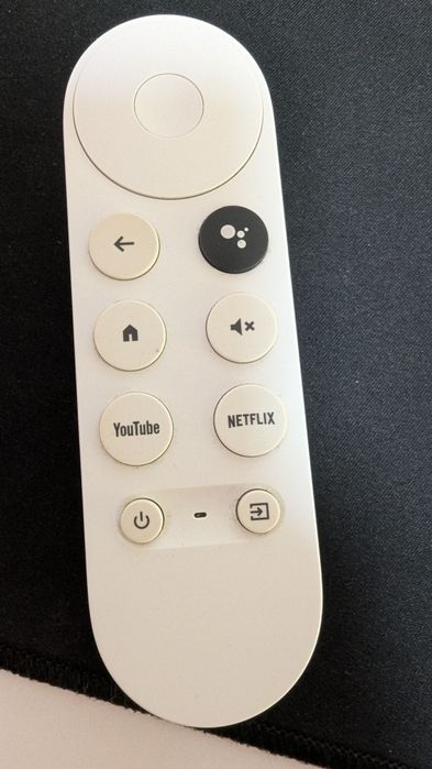 Медіаплеєр Google Chromecast 4K with Google TV (Snow)
