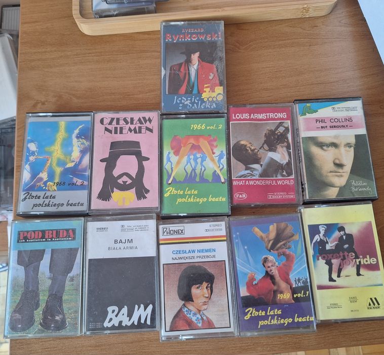 Zestaw kaset 11 sztuk
