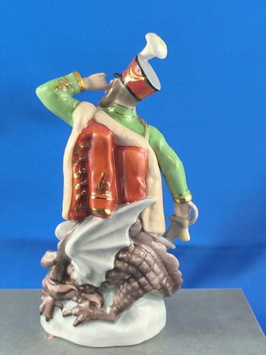 Husar Herend Węgry #porcelana #dekoracja #ozdoba  #smok