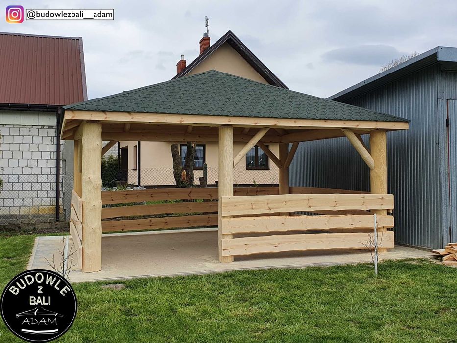 Altana, Altanka Ogrodowa z Bala, Altana z Bali (transport, montaż)