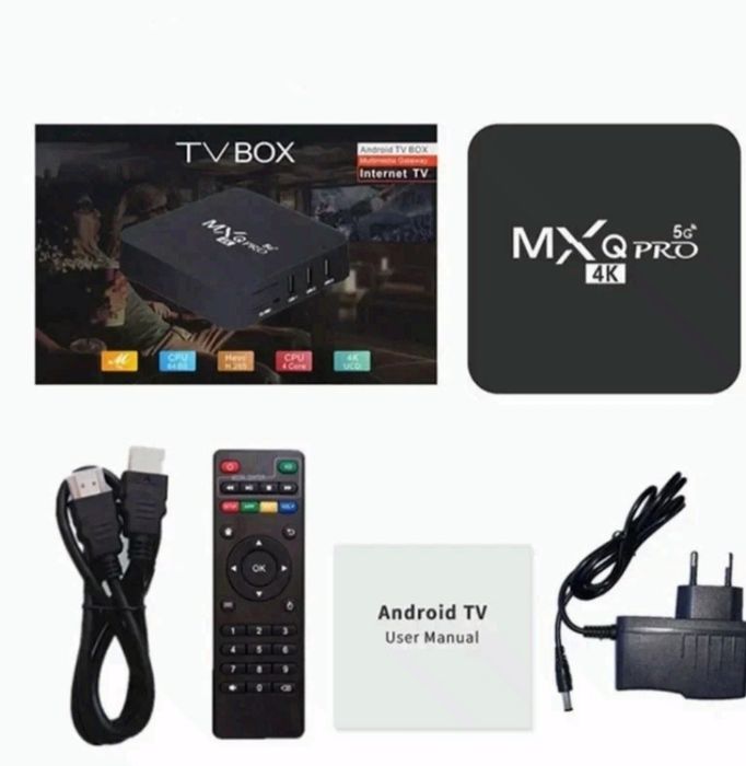 Смарт ТВ приставка MXQ 4k Android TV X96 xiaomi