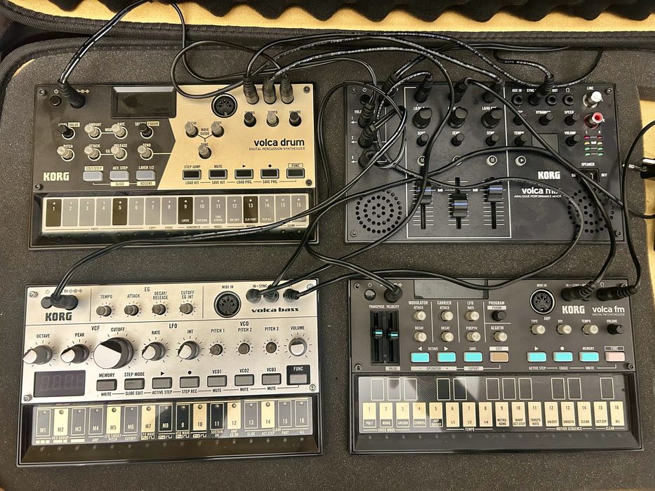 Korg volcas com case Sequenz