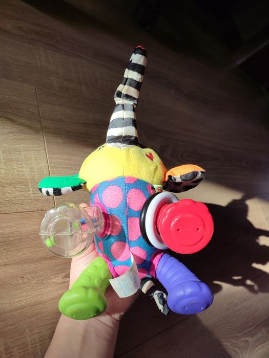Іграшка для немовлят новонароджених слон fisher price