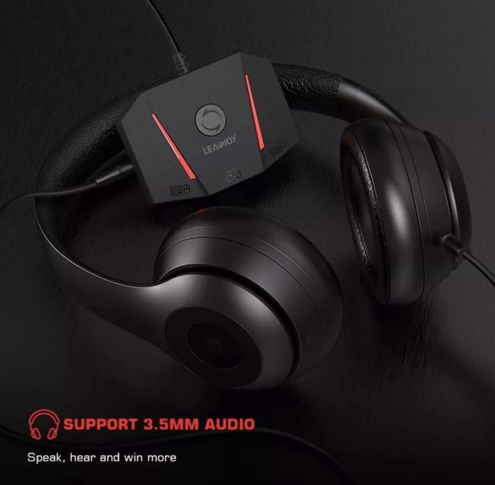 Адаптер-конвертер HUB LEADJOY VX2 AimBox для ігрової клавіатури та миші сумісний PS4/N-Switch/Xbox One, series X/S