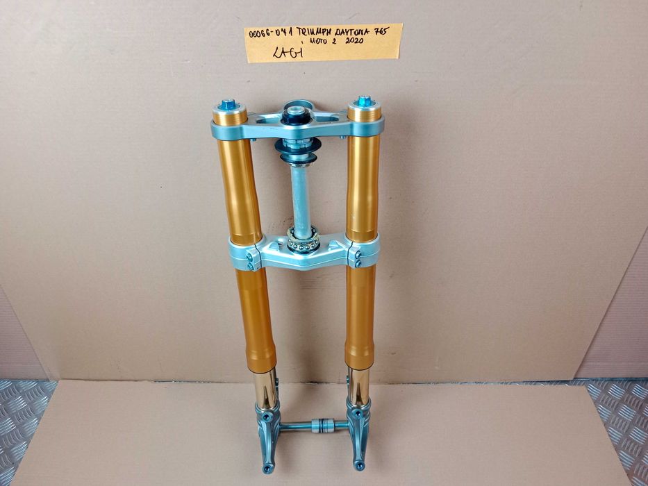 Triumph Daytona 765 Moto 2 OHLINS Lagi Zawieszenie Przód Półka Laga