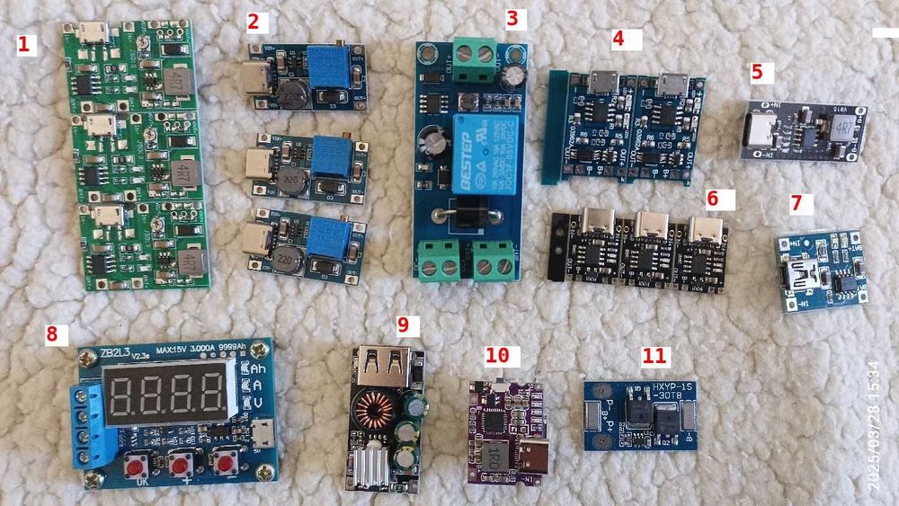 Комплект модулей  DC>DC преобразования для зарядки батарей и UPS