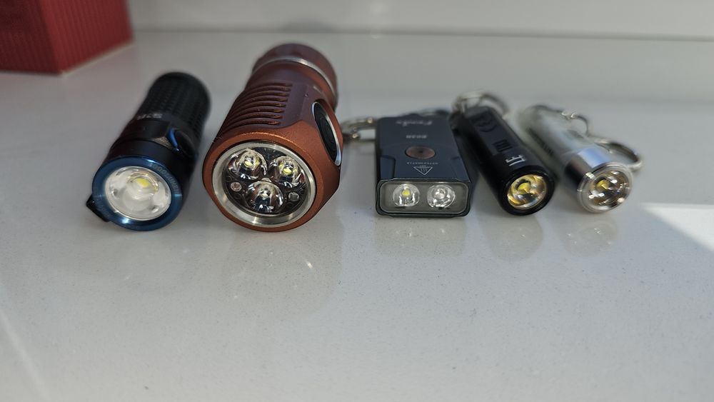 Olight, Fenix,Amutorch,Nitecore