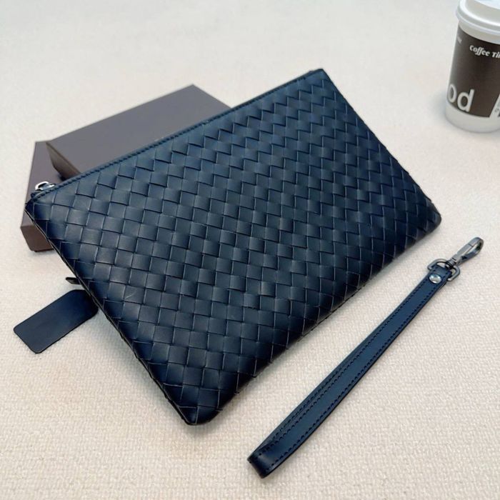 Чоловіча шкіряна сумка клатч Bottega Veneta косметичка клатч мужской