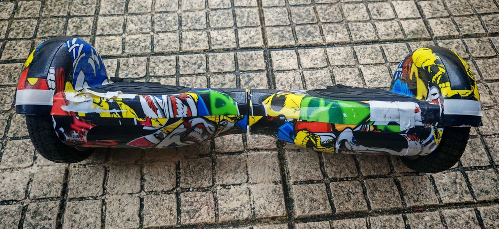 Vendo kart pilot com hoverboard multicolor