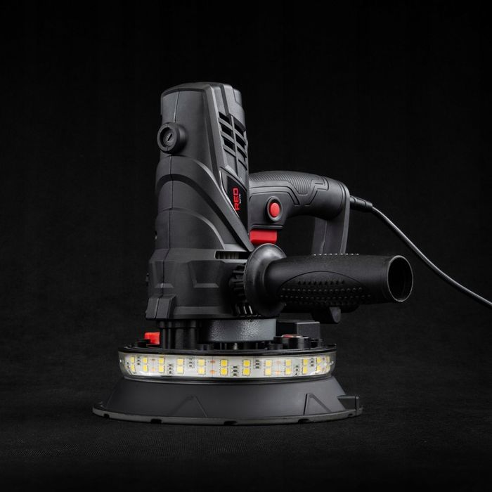 Szlifierka Do Gipsu Gładzi Tynków 1500w Led Papier