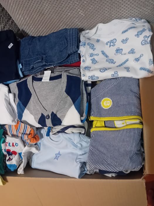 Ubranka dla chlopca od56 do 80