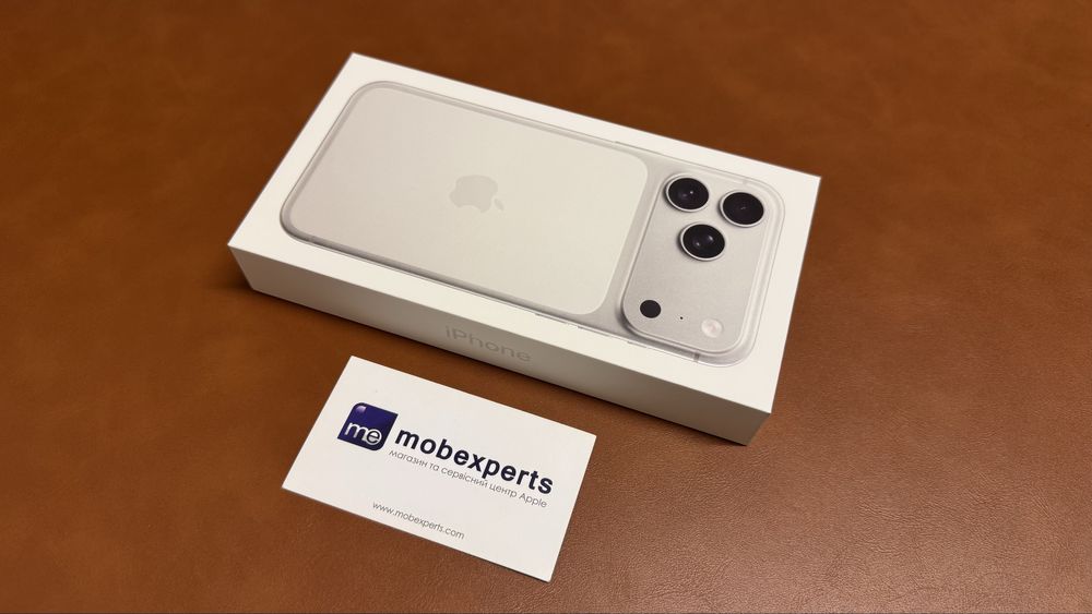 Apple iPhone 17 Pro Max Silver 512GB monobank a•bank ПУМБ