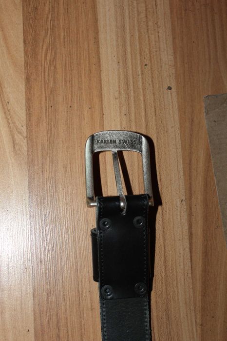 Шкiряний ремiнь Karlen Swiss Edelweiss \ Швейцарiя\
