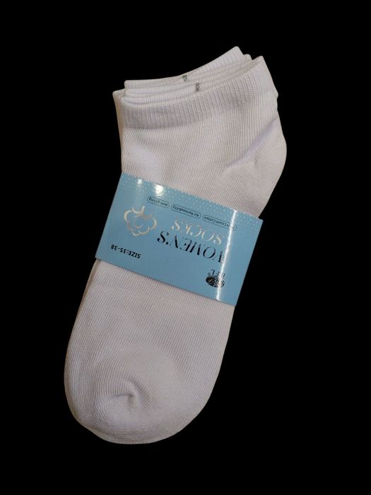 Stopki damskie bawełniane 3 pary 12 zł