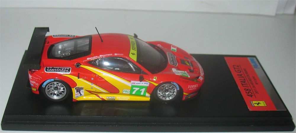 Ferrari 458 Italia GT2 - Le Mans 2011 - Rui Águas, Kauffman, Waltrip