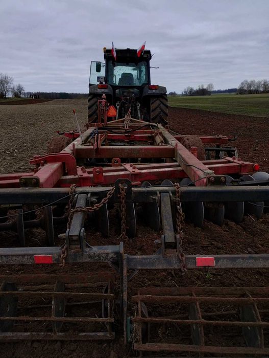 Brona talerzowa 4,2 metra. Półzawieszana