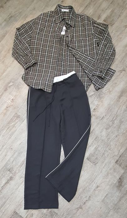 Нова картата сорочка Zara zw collection. Клітина-хіт сезону!