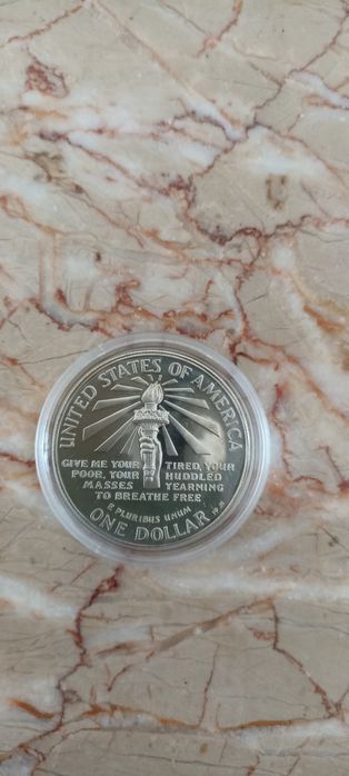 Moeda de prata de 1986  Estados Unidos