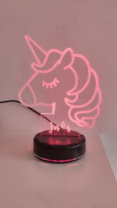 Candeeiro secretaria decorativo