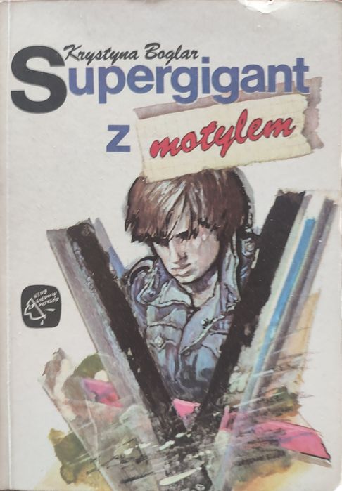Książka - Supergigant z motylem, Krystyna Boglar