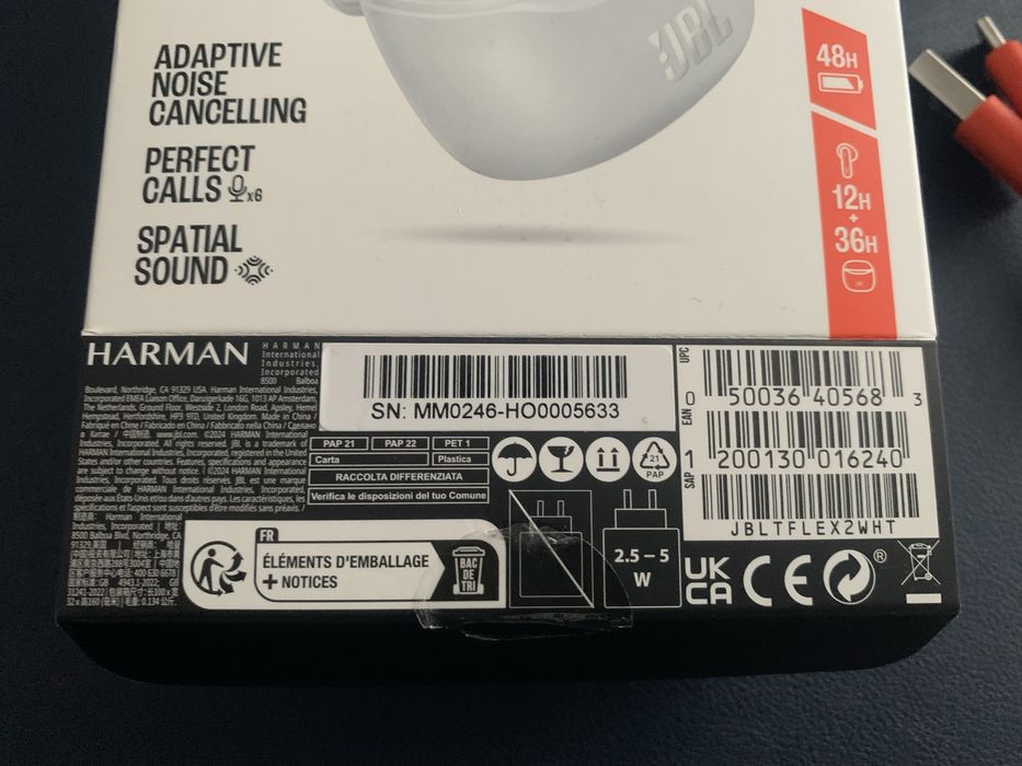 JBL TUNE FLEX 2 Earphones64550651132290121