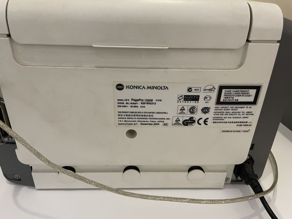 Konica Minolta PagePro 1300W Laser Printer425079337344706563