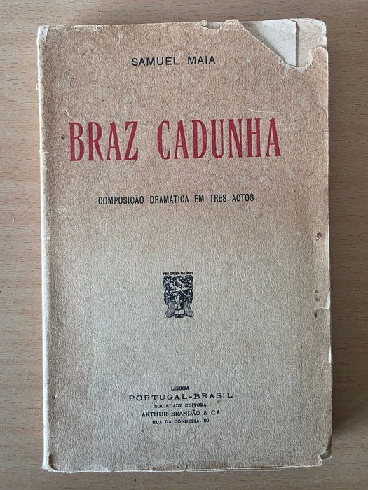 Livro "Braz Cadunha" de Samuel Maia