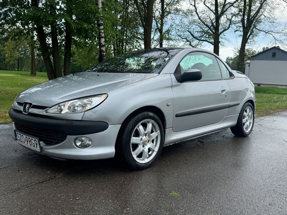 Peugeot 206 CC 2.0 benzyna 136 koni! Nowy przegląd
