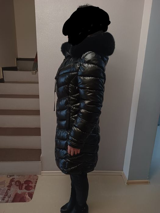 Kurtka damska,zimowa czarna rozm. 38