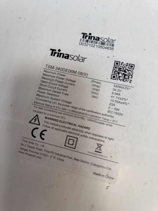 Inversor solax e 7 paineis