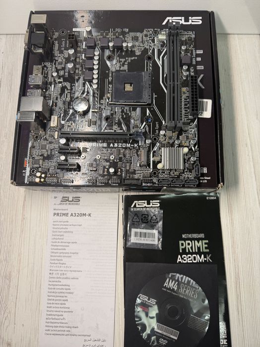 Asus Prime A320M-K AM4 Ryzen DDR4 FV GW30D #509