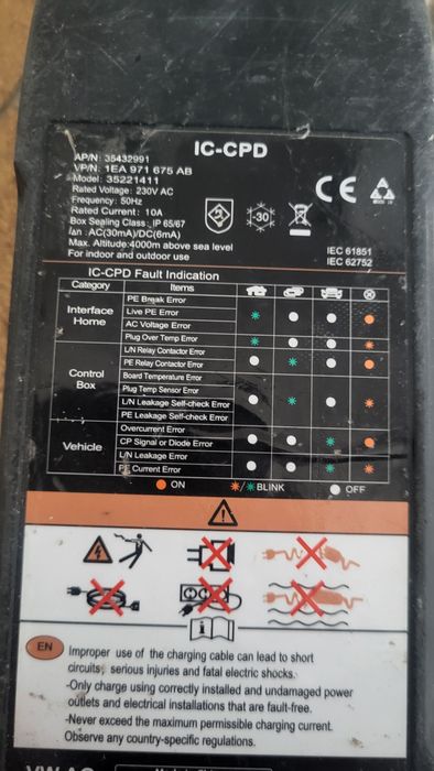 Ładowarka Ev type 2