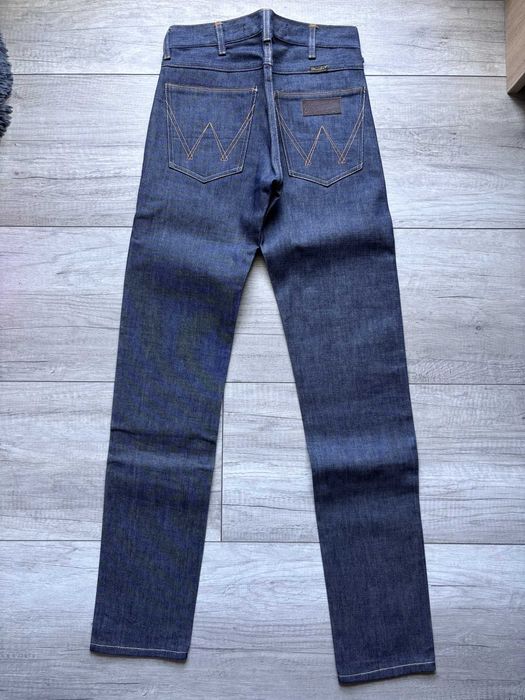 Wrangler 2FR W29 L34 Męskie Jeansy Regular Straight Granatowe Opium Y2K
