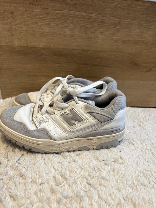 Buty damskie New Balance 550 bialo siwe 37.5