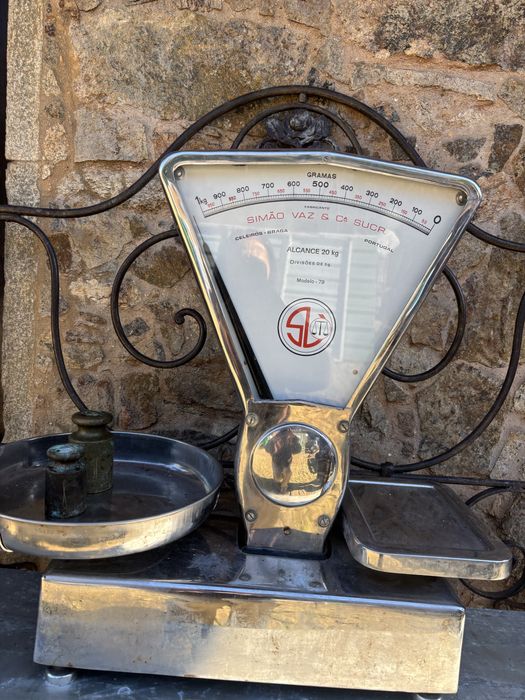 Balança comercial antiga