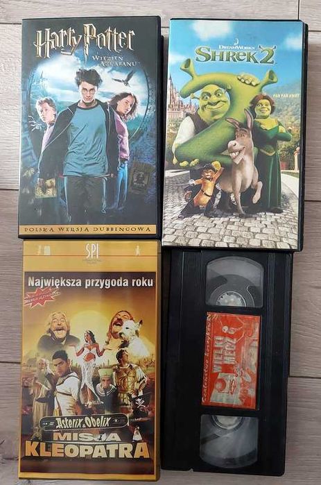 Filmy dla dzieci na kasetach magnetowidowych