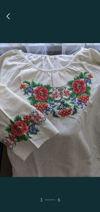 Плаття з вишивкою