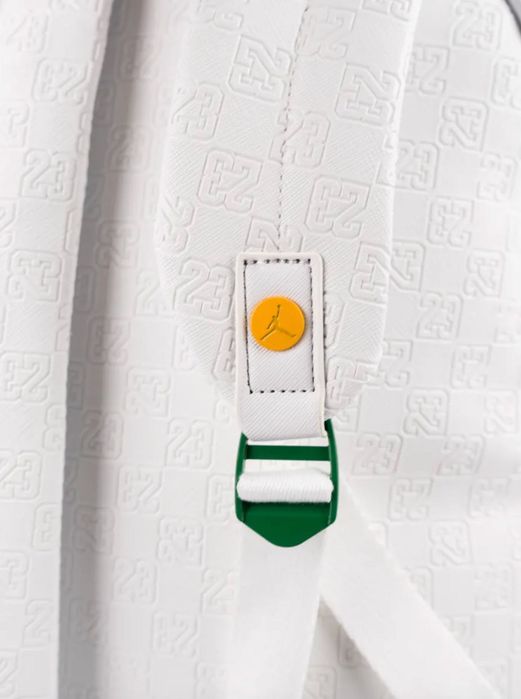 Рюкзак Jordan Jam Monogram у білому кольорі, Унісекс.