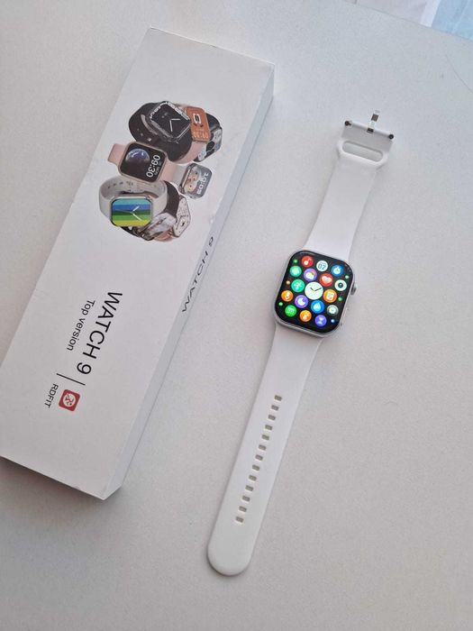 Smartwatch 9 biały nowy