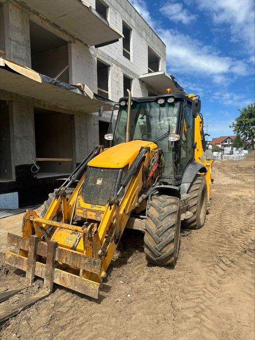 Wynajem koparki koparko ładowarki JCB Trójmiasto i okolice koparka