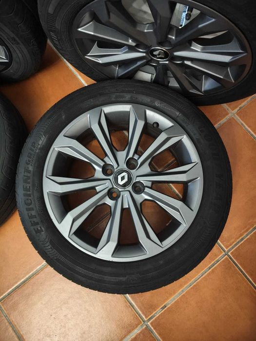 Jantes Renault Clio V – R16 4x100 + Pneus Goodyear