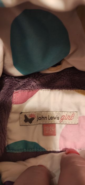 Kurtka jesienno zimowa 86-92 John Lewis
