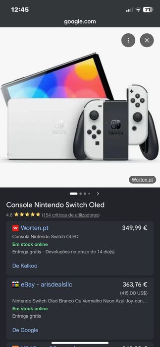 Nintendo switch + jogos