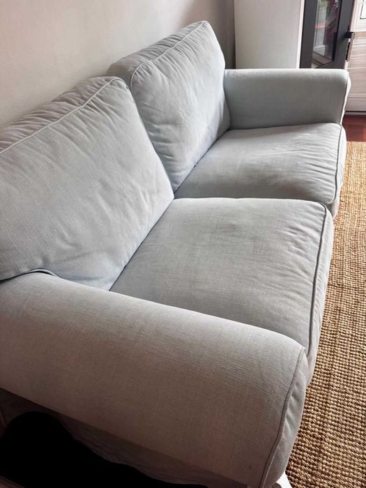 Sofa 2 Lugares — Erktop Ikea — Bom Estado — Azul Claro — 80€