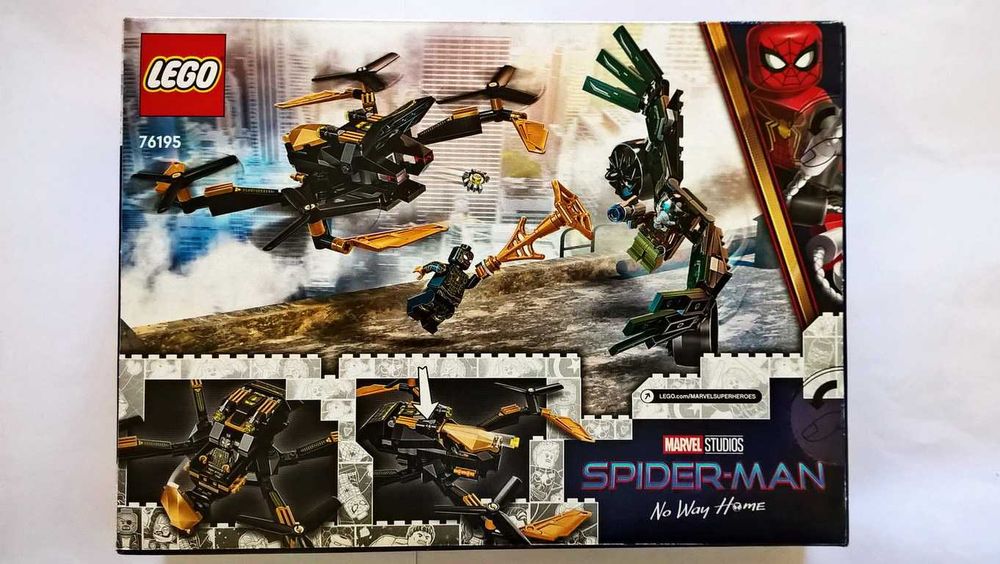 LEGO Super Heroes Marvel 76195 Spider-Man's Drone Duel selado