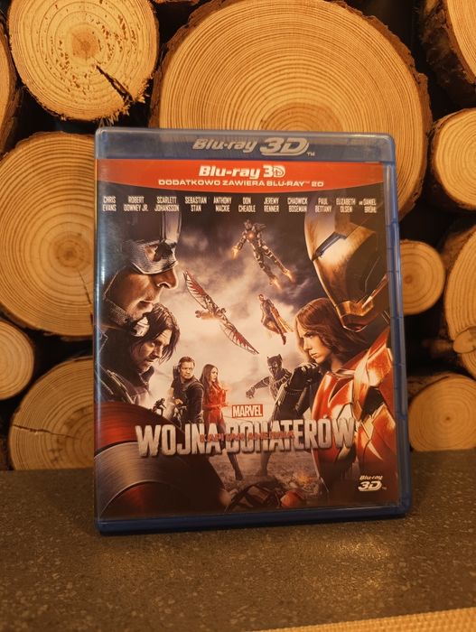 Kapitan Ameryka Wojna Bohaterów Blu-ray 3D
