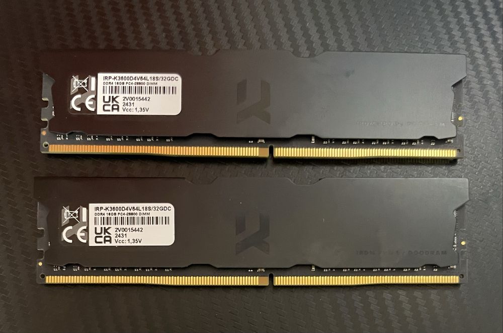 Оперативна памʼять DDR4 IRDM 2x16gb