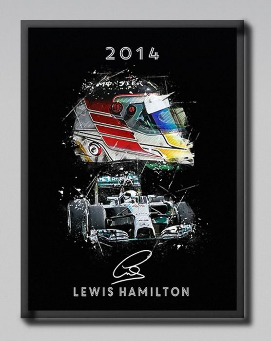 F1 Quadros Lewis Hamilton Lindissimos